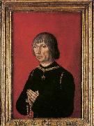 unknow artist Portrait of Louis of Gruuthuse Sweden oil painting artist